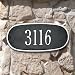 Oval Address Plaque, ANTIQUE COPPER