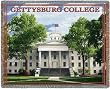 Gettysburg College Pennsylvania Hall Throw - 70 x 54 Blanket/Throw