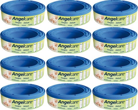 ANGELCARE Nachfüllkassetten 12er Vorratspack für Comfort und Deluxe