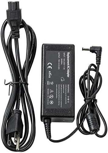 AC ADAPTER CHARGER for Toshiba Satellite U305 Satellite Pro T110, T130 C645, C645D, C650, C650D, C655, C675 Laptop, Replacement for PA3715U-1ACA - PA3468U-1ACA - 75W