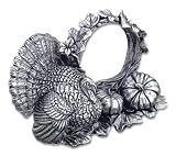 Reed & Barton Silverplate Figural Napkin Rings Turkey