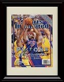 Framed Rip Hamilton Sports Illustrated Autograph Print - Pistons World Champs