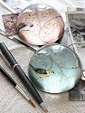 Bird in Glass Paperweights