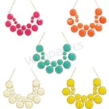 Wrapables Designer Inspired Double Layer Bubble Necklace