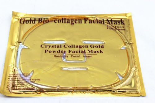 10 Pieces Gold Crystal Collagen Facial Mask Face Masks