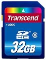 Transcend 32 GB SDHC Class 6 Flash Memory Card TS32GSDHC6