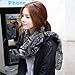 Urberry Korean Fashion Deer Pattern Women Cotton Long Scarf Autumn Winter Big Shawls
