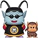 Funko Pop! & Buddy: Dragon Ball Z - King Kai & Bubbles Toy, Multicolor