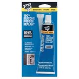 6 Pack Dap 00684 Silicone Multi-Purpose Sealant - Clear 2.8-oz Tube