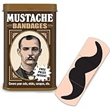 Accoutrements Mustache Bandages - 15 large sterile strips
