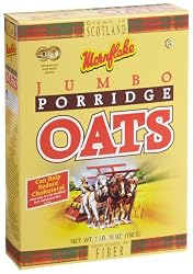 Mornflake Jumbo Porridge Oats, 26-Ounce Boxes (Pack of 12)