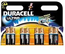 Duracell Ultra Batteries AA 8 Pack
