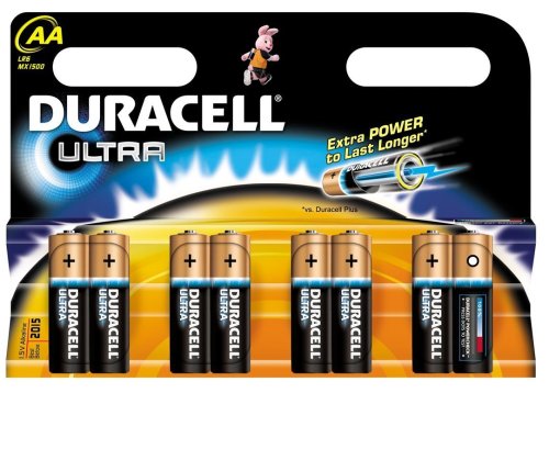 Duracell Ultra Batteries AA 8 Pack