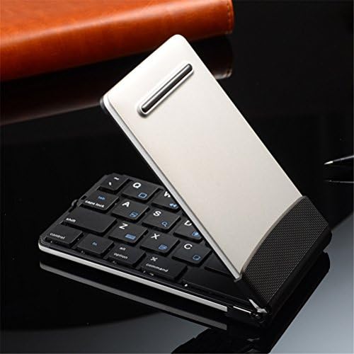 iLepo® Flexible Ultra Thin Foldable Wireless Bluetooth Keyboard Support for iPhone/ Android Smartphone /Tablet PC