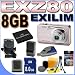 Casio Exilim Z80 (EXZ80PK) 8.1MP 3x Optical Zoom Digital Camera (Pink) BigVALUEInc Accessory Saver 2GB NB60 Battery Bundle + MORE