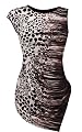 Animal Print Jersey Mixed T-Shirt