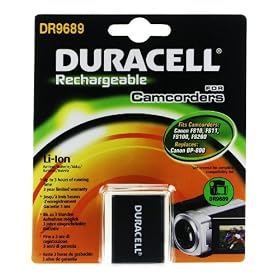 Duracell Replacement Battery For Canon BP-808