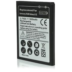 Avanto Akku f�r Samsung Galaxy S2 GT-I9100 mit 1800 mAh Li-Ion