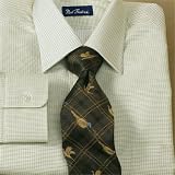 Tonal Dash Stripe Dress Shirt