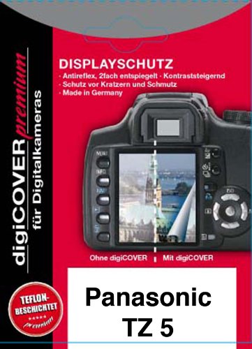 digiCOVER Premium Schutzfolie f&uuml;r Panasonic DMC-TZ5 Preisvergleich