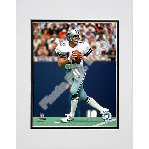 Photo File Dallas Cowboys Roger Staubach Matted Photo
