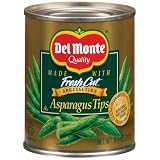 Del Monte Specialty Veggies, Asparagus Tips, 8.5-Ounce Cans (Pack of 12)