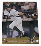 Ichiro Suzuki Autographed Bunt 16 x 20 Photograph (Unframed)