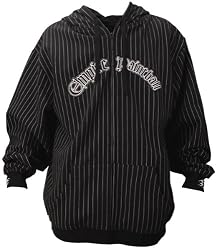 Empire Zoot Men's Hoodie Zip Sweatshirt Black - L