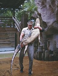 Alligator Wrestler Photograph - Beautiful 16"x20" Photographic Print by Carol M. Highsmith