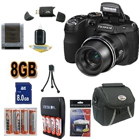 Click here to buy Fujifilm FinePix S2950 14 MP Digital Camera with Fujinon 18x Wide Angle Optical Zoom Lens and 3-Inch LCD International... by Fuji.