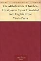 The Mahabharata of Krishna-Dwaipayana Vyasa, BOOK 4: Virata Parva