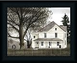 Grandma's House by Billy Jacobs Primitive Folk Art Americana 19x15 in Framed Art Print Picture