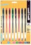 uni-ball EX2 Stick Gel Pens, 8 Colored Ink Pens(70786)