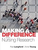 Making a difference with nursing research