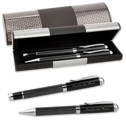 LOGIC-Etui mit SCHREIBSET CARBON