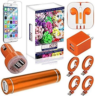Apple iPhone 6 Plus Celkits-9 Accessory Kit - Orange
