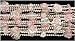 Pack Of 3 Pink and Iridescent Rose Beaded Christmas Garlands 9'
