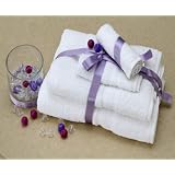 NEW 8 PIECES Set 100% Egyptian Cotton White Bath Towel Bale - Many Styles & Colors Available