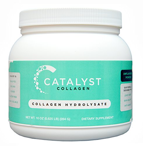 Catalyst Collagen Hydrolysate, Pasture Raised, Grass Fed Collagen Peptides, Non GMO, 10 oz Catalyst Collagen Hydrolysate, Pasture Raised, Grass Fed Collagen Peptides, Non GMO, 10 oz