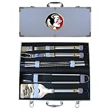 Florida State Seminoles 8pc. BBQ Set w/Case - NCAA College Athletics - Fan Shop Merchandise