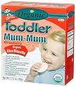 Hot Kid Toddler Mum-Mum Organic Rice Biscuits, Strawberry, 2.12-Ounce Boxes (Pack of 6)