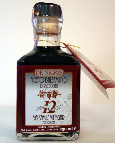 De Nigris Balsamic Vinegar, 8.5 oz, 12 year old! by Evily World Foods