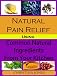Natural Pain Relief Using Common Natural Ingredients in Your Kitchen