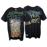 Ed Hardy - Ed Hardy Flaming Tiger S/S Sparkle Tee - Men's