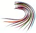 18pcs Grizzly Synthetic Feather Hair Extensions with Beads