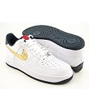 Nike Air Force 1 07 White Gold Olympic 315122-171