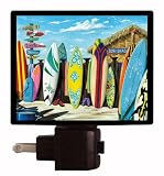 Surfing Night Light - Surf Shack - Sports LED NIGHT LIGHT