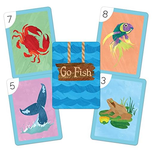 Go Fish Illustrated Card Game | Classic, Vintage Kids Playing Card Game ...