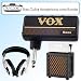 Vox APBA amPlug Bass Guitar Headphone Amplifier Bundle