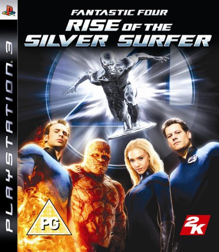 Childrens Toyshop  Video Games : Fantastic Four: Rise of The Silver Surfer (PS3)